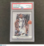 2013-14 PANINI PRIZM #157 Jae Crowder Signed Card AUTO PSA Slabbed Mavericks