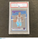 2020-21 Panini Clearly Donruss Rated Rookie #60 Theo Maledon Signed Card AUTO 10
