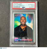 2021 Topps Finest #49 Scott Burrell Signed Card AUTO PSA Slabbed Raptors