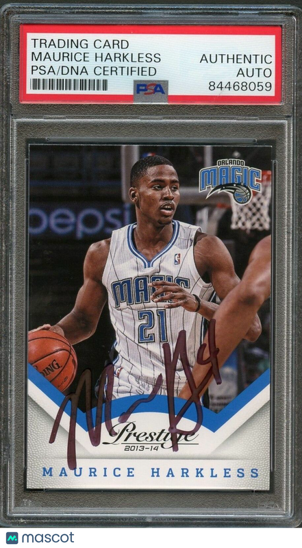 2013-14 Panini Prestige #106 Moe Harkless Signed Card AUTO PSA Slabbed Magic