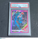 2019-20 Panini Donruss Optic Basketball #32 Alex Len Signed Card AUTO PSA Slabbe