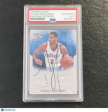 2012-13 Panini Brilliance #46 Thabo Sefolosha Signed Card Auto PSA/DNA Slabbed T