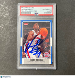 2007-08 Fleer Basketball #4 Jason Maxiell Signed Card PSA Slabbed Pistons