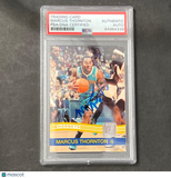 2010-11 Panini #102 Marcus Thornton Signed Card AUTO PSA Slabbed Hornets