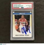 2011-12 Panini NBA Hoops #242 Jordan Crawford Signed Card AUTO PSA Slabbed Wizar