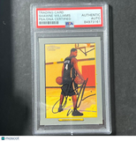 2006-07 Topps Turkey Red #186 Shawne Williams  Signed Card Auto PSA Slabbed Pacers