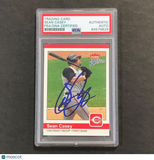 2004 Fleer Platinum #47 Sean Casey Signed Card PSA Slabbed Auto Reds