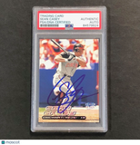 2000 Fleer Ultra #64 Sean Casey Signed Card PSA Slabbed Auto Reds