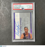 2000 Upper Deck Sign of the Times Quincy Lewis Signed Card AUTO PSA Slabbed Utah