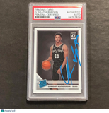 2019-20 Panini Optic #175 Quinndary Weatherspoon Signed Card AUTO PSA/DNA Slabbe
