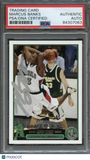 2003-04 Topps #233 Marcus Banks Signed Card AUTO PSA Slabbed