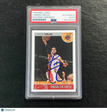 2013-14 NBA Hoops #172 Landry Fields Signed Card AUTO PSA Slabbed Raptors