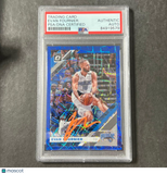 2019-20 Panini Optic #15 Evan Fournier Signed Card AUTO PSA Slabbed Magic