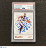 2015-16 Panini Excalibur #23 Jerami Grant Signed Card AUTO PSA Slabbed 76ers