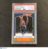 2012-13 Panini Basketball #281 Bismack Biyombo Signed Card PSA Slabbed