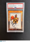 2007-08 Artifacts Basketball #30 Jason Richardson Signed Card AUTO PSA Slabbed B