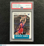 2015-16 NBA Hoops #238 Spencer Hawes Signed Card AUTO 10 PSA/DNA Slabbed Hornets