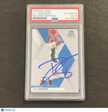 2019-20 Panini Mosaic #32 DJ Augustin Signed Card AUTO PSA Slabbed Magic