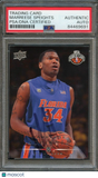 2008-09 Upper Deck #232 Marreese Speights Signed Card AUTO PSA Slabbed RC 76ers