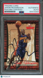 2004-05 Fleer Throwbacks #6 Jason Richardson Signed Card AUTO PSA Slabbed Warrio