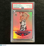 2012-13 Panini Marquee #54 Ersan Ilyasova Signed Card AUTO PSA Slabbed Bucks
