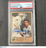 1992 Studio #11 Doug Dascenzo Signed Card PSA Auto Slabbed Cubs