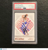 2015-16 Panini Excalibur #60 Nikola Mirotic Signed Card AUTO PSA Slabbed Bulls