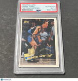 1995-96 Topps #203 Danny Ferry Signed Card AUTO PSA Slabbed Cavs