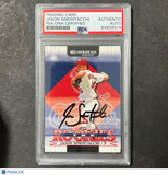 2002 Donruss The Rookies #3 Jason Simontacchi Signed Card PSA Slabbed Auto Cardi