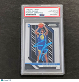2018-19 Panini Prizm #212 Jacob Evans Signed Rookie Card AUTO PSA Slabbed RC War