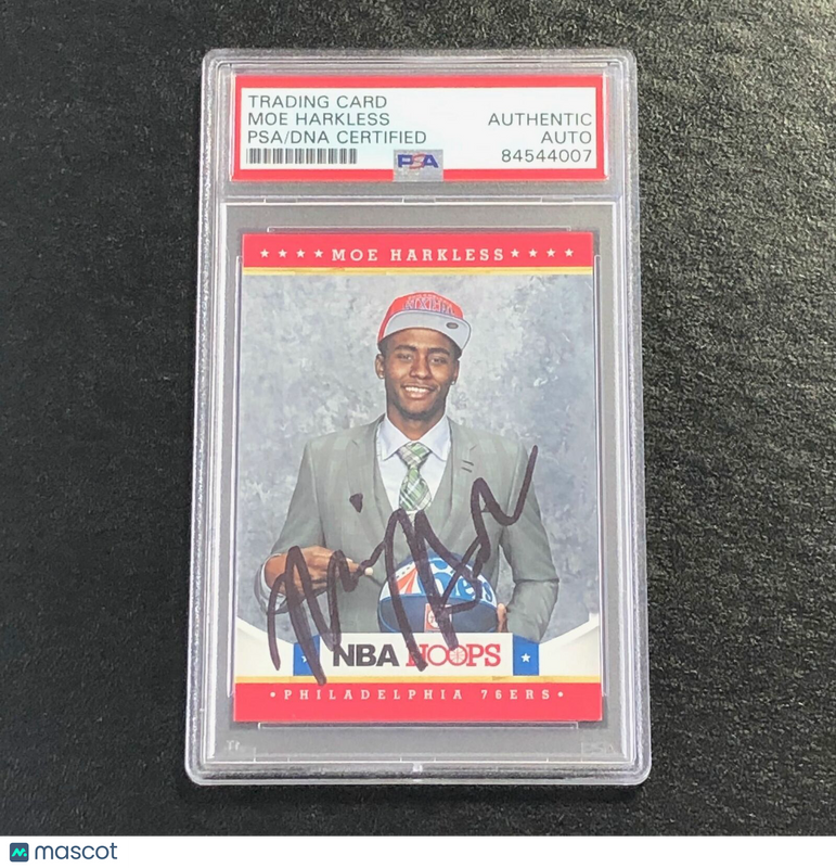 2012-13 NBA Hoops #288 Moe Harkless Signed Card AUTO PSA Slabbed RC