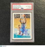 2009-10 Topps Basketball #188 Rasual Butler Signed Card AUTO PSA Slabbed Hornets