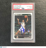 2014-15 NBA Hoops #150 John Henson Signed Card AUTO PSA Slabbed Bucks