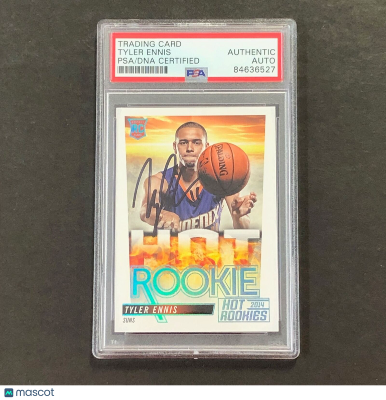 2014-15 Panini Hot Rookies #18 Tyler Ennis Signed Rookie Card AUTO PSA Slabbed R