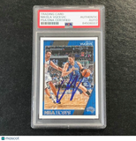 2016-17 NBA Hoops #78 Nikola Vucevic Signed Card AUTO PSA Slabbed Magic