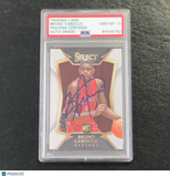 2014 Panini Select #81 Bruno Caboclo  Signed Card Auto 10 PSA Slabbed Raptors