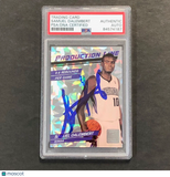 2010-11 Donruss Production Line #36 Samuel Dalembert Signed Card AUTO PSA Slabbe