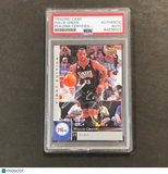 2009-10 Upper Deck Basketball #134 Willie Green Signed Card Auto PSA Slabbed 76ers