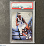 2006-07 Upper Deck Sweet Shot #16 Marquis Daniels Signed Card PSA AUTO Slabbed P