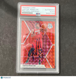 2019-20 Panini Mosaic #140 Justise Winslow Signed Card AUTO PSA/DNA Slabbed Heat