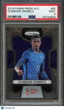 2018 Panini Prizm World Cup #85 Ousmane Dembele PSA 9 Mint