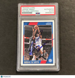2016-17 Panini NBA Hoops #162 Jerami Grant Signed Card AUTO PSA Slabbed Nuggets