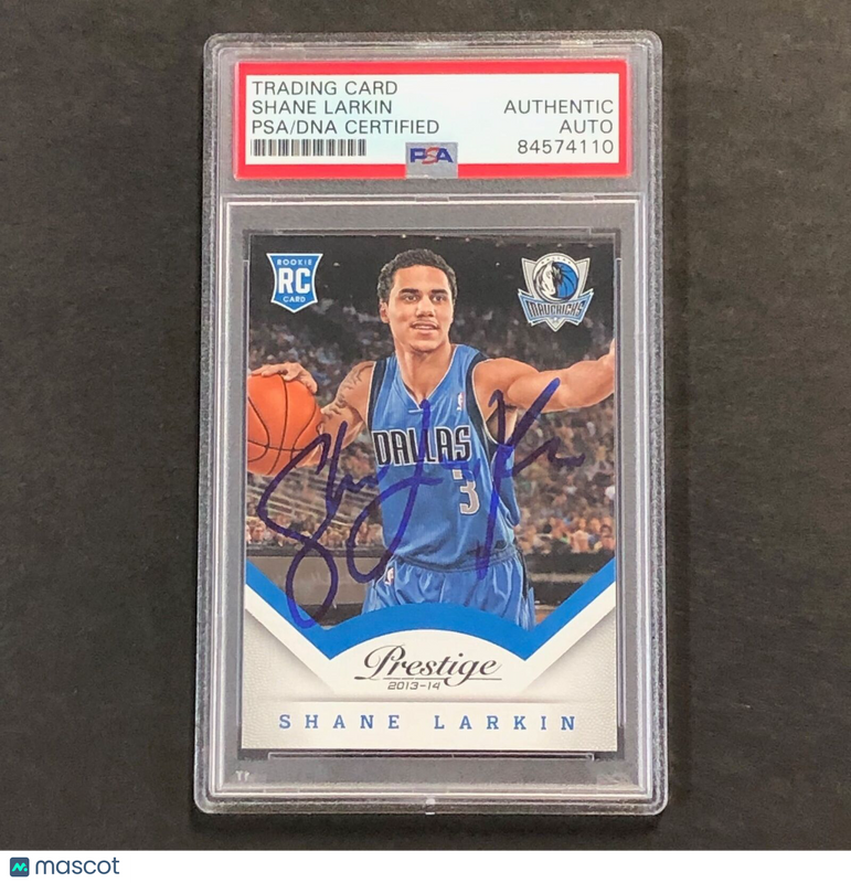 2013-14 Panini Prestige #178 Shane Larkin Signed Card AUTO PSA Slabbed RC Maveri