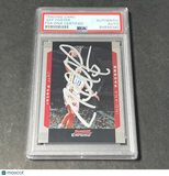 2004-05 Topps #98 Jeff Foster Signed Card AUTO PSA Slabbed Pacers