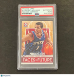 2014-15 Panini Hoops #4 Michael Carter-Williams Signed Card PSA Slabbed 76ers