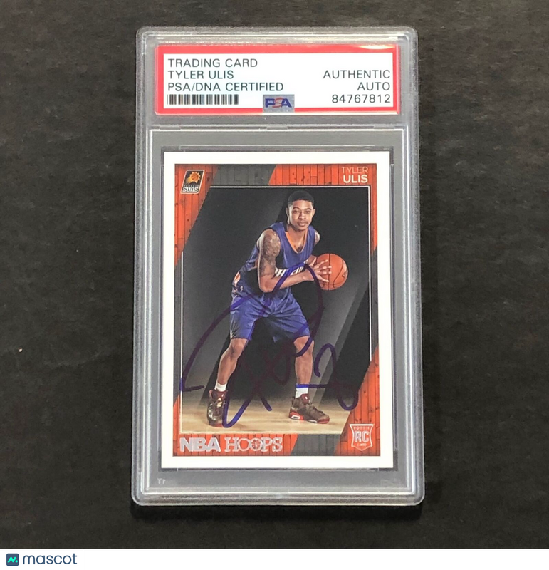 2016-17 Panini NBA Hoops #290 Tyler Ulis Signed Card AUTO PSA Slabbed Suns