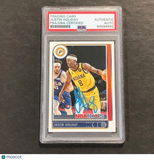 2021-22 NBA Hoops Panini #183 Justin Holiday Signed Card AUTO PSA Slabbed Bulls