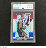 2013-14 Panini Prizm #268 Red White Blue Nate Wolters Signed Card AUTO PSA/DNA S