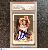 2006-07 Topps #159 Joel Przybilla Signed Card AUTO PSA Slabbed Trail Blazers