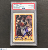 2004-05 Fleer Sweet Sigs #3 TJ Ford Signed Card Auto 10 PSA/DNA Slabbed Bucks